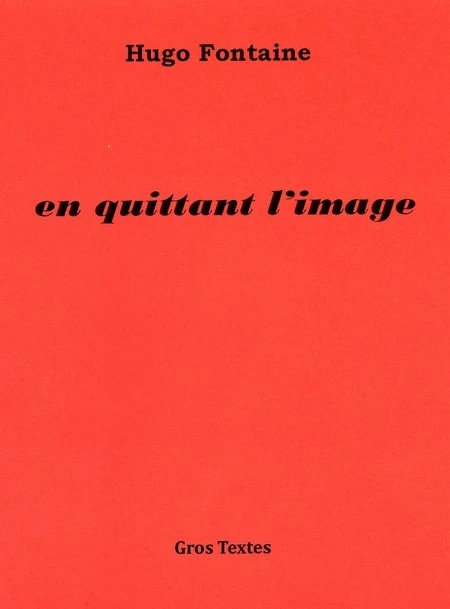 en quittant l'image